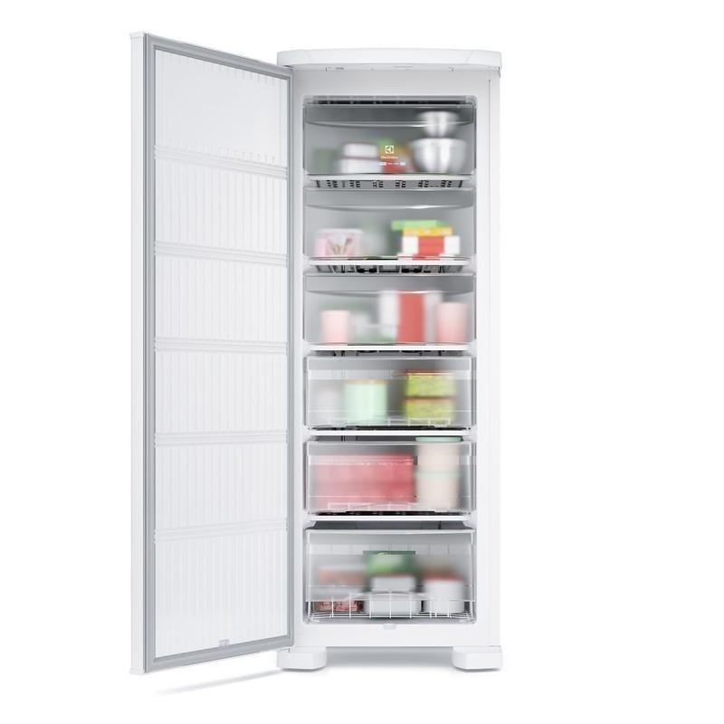 -ページ Freezer Vertical Electrolux 197 Litros Cycle Defrost Uma Porta